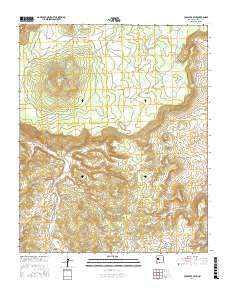 Cebollita Peak 2017 topographic map thumbnail