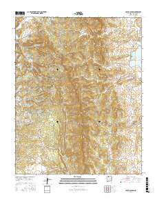 Cedar Canyon 2017 topographic map thumbnail