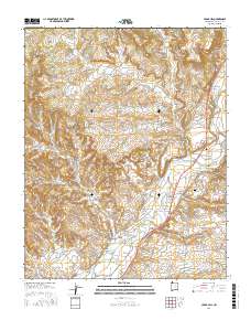 Cedar Hill 2017 topographic map thumbnail