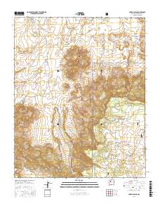 Cerro Alesna 2017 topographic map thumbnail