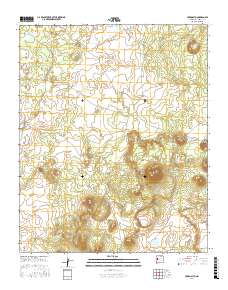 Cerro Alto 2017 topographic map thumbnail