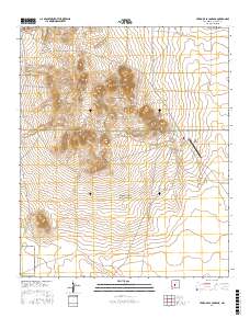 Cerro De La Campana 2017 topographic map thumbnail