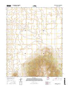 Cerro De La Olla 2017 topographic map thumbnail