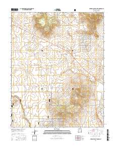 Cerro De Los Taoses 2017 topographic map thumbnail