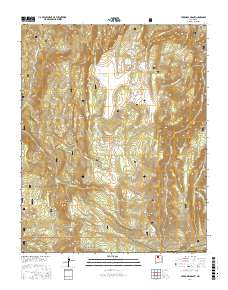 Cerro del Grant 2017 topographic map thumbnail