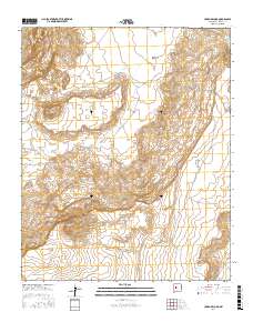 Cerro Del Oro 2017 topographic map thumbnail