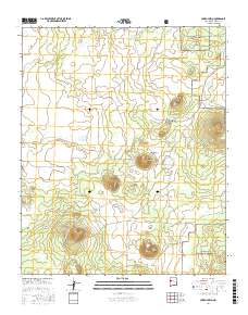 Cerro Hueco 2017 topographic map thumbnail
