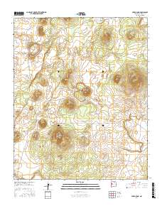 Cerro Pomo 2017 topographic map thumbnail