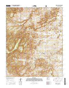 Cerro Tinaja 2017 topographic map thumbnail