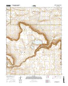 Charette Lake 2017 topographic map thumbnail