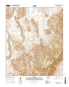 Chicken Mountain 2017 topographic map thumbnail