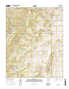 Chilili 2017 topographic map thumbnail