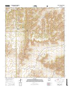 Chimney Lake 2017 topographic map thumbnail
