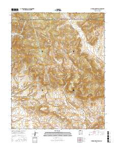 Chromo Mountain 2017 topographic map thumbnail