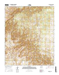 Chupadera 2017 topographic map thumbnail