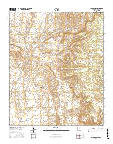 Chupadera Spring 2017 topographic map thumbnail