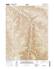 Agency Draw NE 2017 topographic map thumbnail