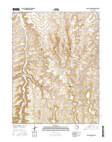 Agency Draw NW 2017 topographic map thumbnail