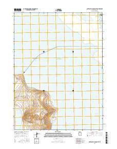 Antelope Island North 2017 topographic map thumbnail