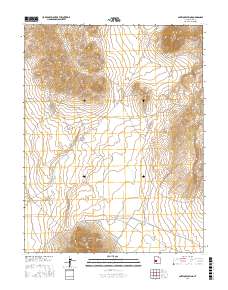 Antelope Spring 2017 topographic map thumbnail