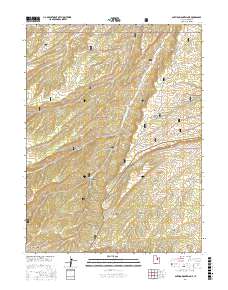 Anthro Mountain NE 2017 topographic map thumbnail