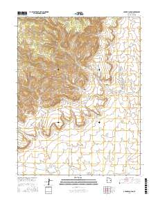 Antone Canyon 2017 topographic map thumbnail