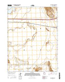 Aragonite NW 2017 topographic map thumbnail