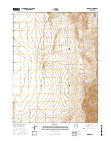 Aragonite SE 2017 topographic map thumbnail