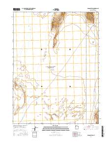 Aragonite SW 2017 topographic map thumbnail