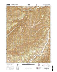 Avintaquin Canyon 2017 topographic map thumbnail