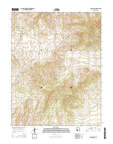 Baboon Peak 2017 topographic map thumbnail
