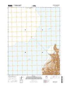 Badger Island 2017 topographic map thumbnail