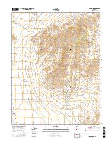 Badger Peak 2017 topographic map thumbnail
