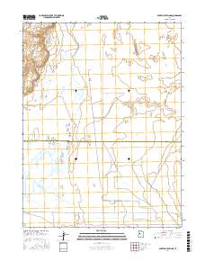 Baker Hot Springs 2017 topographic map thumbnail