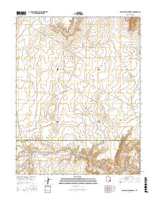 Baking Skillet Knoll 2017 topographic map thumbnail
