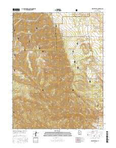 Beehive Peak 2017 topographic map thumbnail