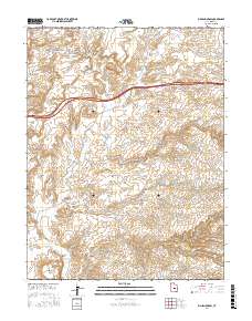 Big Bend Draw 2017 topographic map thumbnail