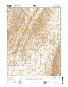 Big Jensen Pass 2017 topographic map thumbnail