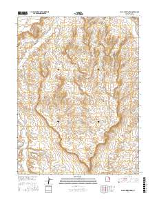Big Pack Mountain 2017 topographic map thumbnail