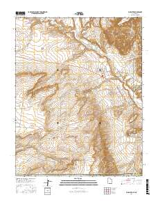 Big Water 2017 topographic map thumbnail