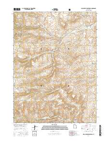 Birch Creek Reservoirs 2017 topographic map thumbnail