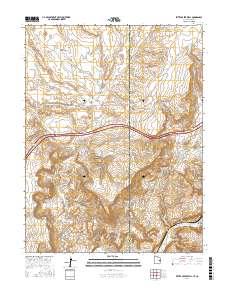 Bitter Creek Well 2017 topographic map thumbnail