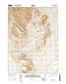 Black Butte 2017 topographic map thumbnail