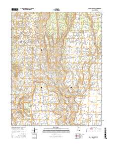 Black Mesa Butte 2017 topographic map thumbnail