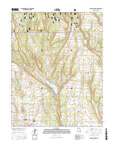Blanding North 2017 topographic map thumbnail
