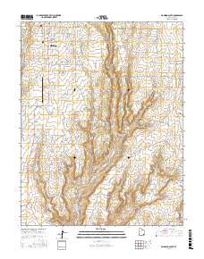 Blanding South 2017 topographic map thumbnail