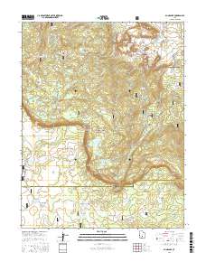 Blind Lake 2017 topographic map thumbnail