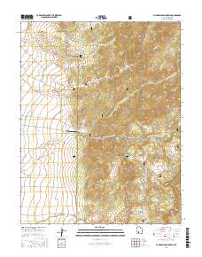 Blind Spring Mountain 2017 topographic map thumbnail