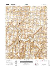 Blue Chief Mesa 2017 topographic map thumbnail