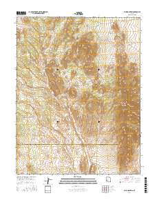 Blue Mountain 2017 topographic map thumbnail